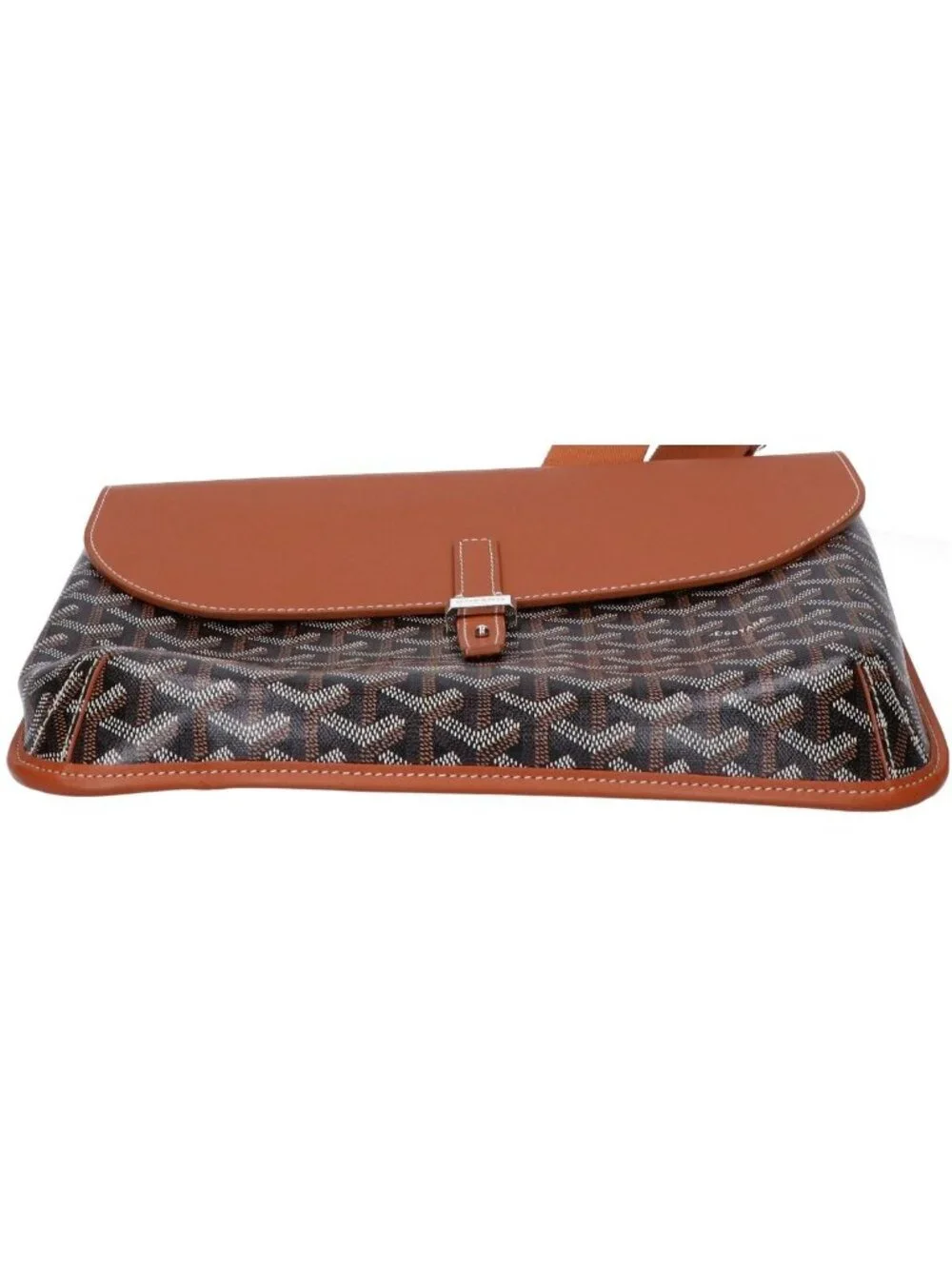 Goyard Fu Leather Crusier Messenger Bag